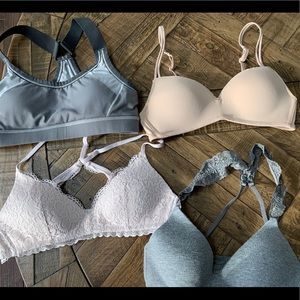 Aerie bras. 34a. And Small